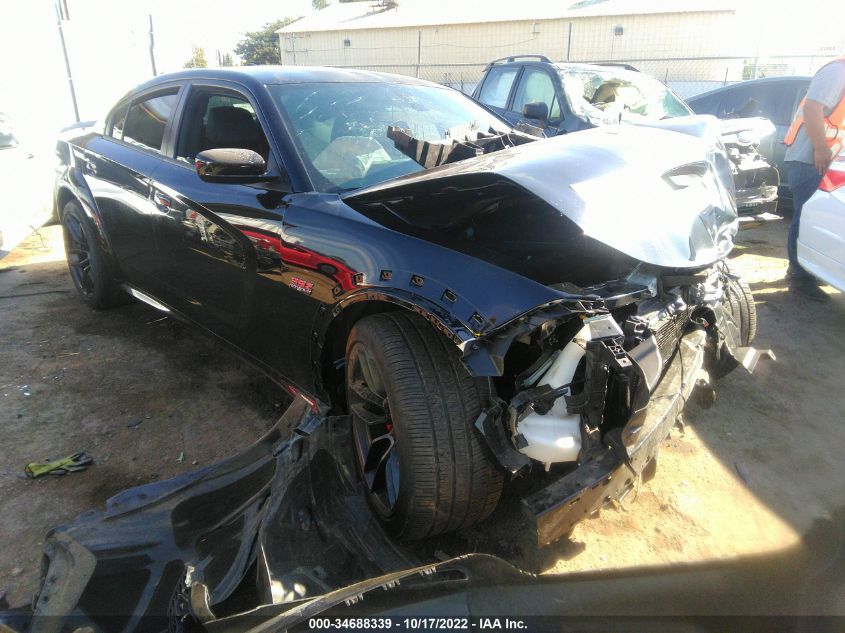 2022 DODGE CHARGER SCAT PACK WIDEBODY VIN: 2C3CDXGJ1NH107980