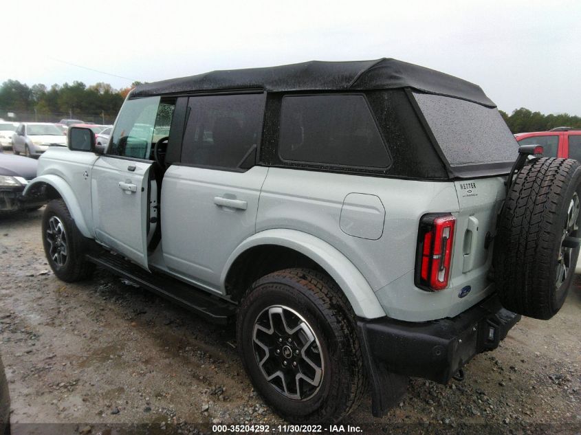 2021 FORD BRONCO BASE/BIG BEND VIN: 1FMEE5DP9MLA66669