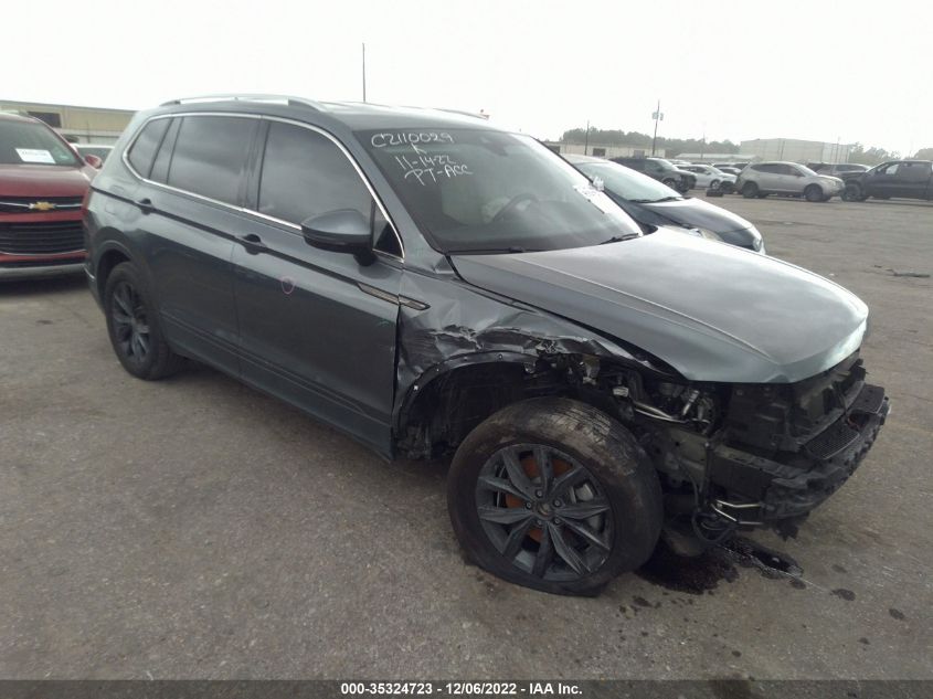 2022 VOLKSWAGEN TIGUAN SE VIN: 3VV3B7AX1NM046342