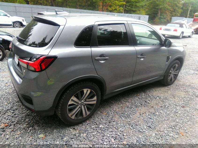 2021 MITSUBISHI OUTLANDER SPORT ES/SE/LE/BE VIN: JA4ARUAU6MU019177
