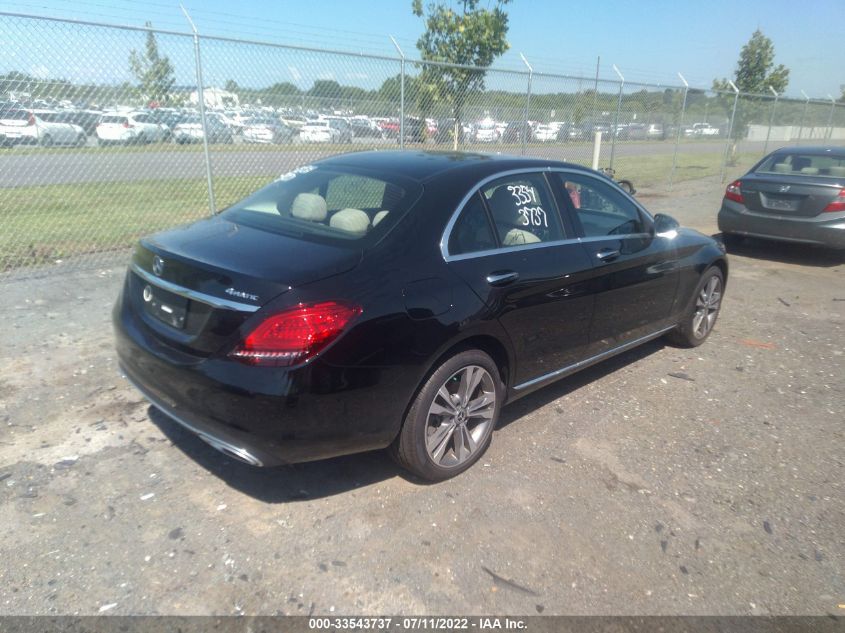 2021 MERCEDES-BENZ C-CLASS C 300 VIN: W1KWF8EB4MR604451