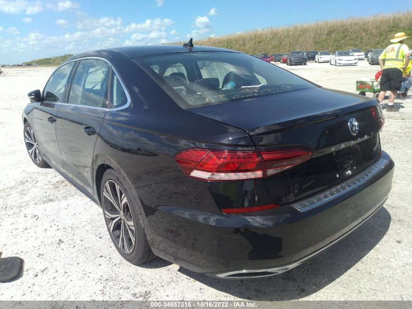 2022 VOLKSWAGEN PASSAT 2.0T SE VIN: 1VWSA7A34NC004790
