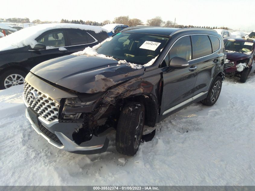 2021 HYUNDAI SANTA FE HYBRID SEL PREMIUM VIN: KM8S3DA10MU005031
