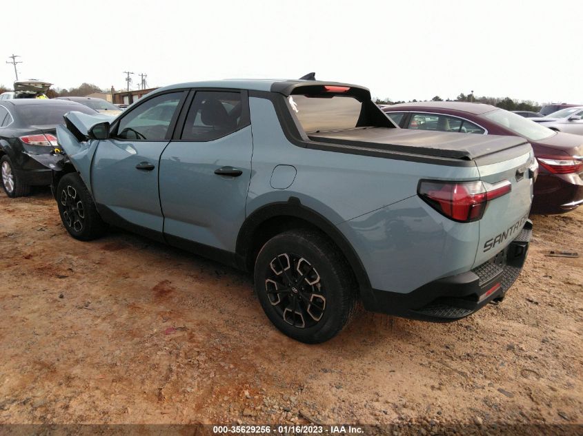 2022 HYUNDAI SANTA CRUZ SEL VIN: 5NTJBDAE5NH027514