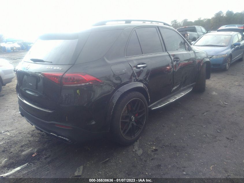 2022 MERCEDES-BENZ GLE AMG GLE 63 S VIN: 4JGFB8KB1NA792979