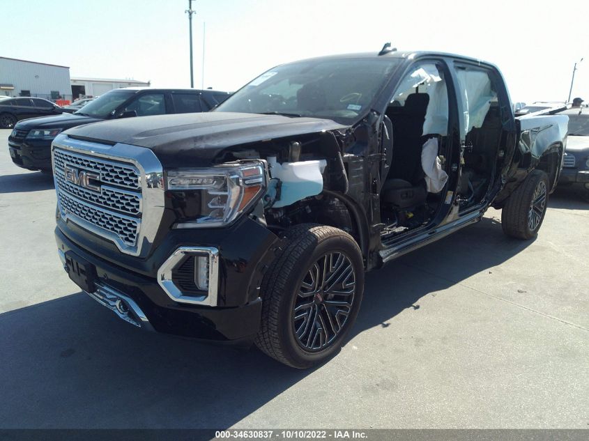 2022 GMC SIERRA 1500 LIMITED DENALI VIN: 3GTU9FELXNG198439