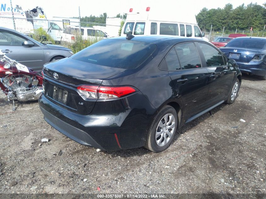 2020 TOYOTA COROLLA LE VIN: 5YFEPRAE7LP041431