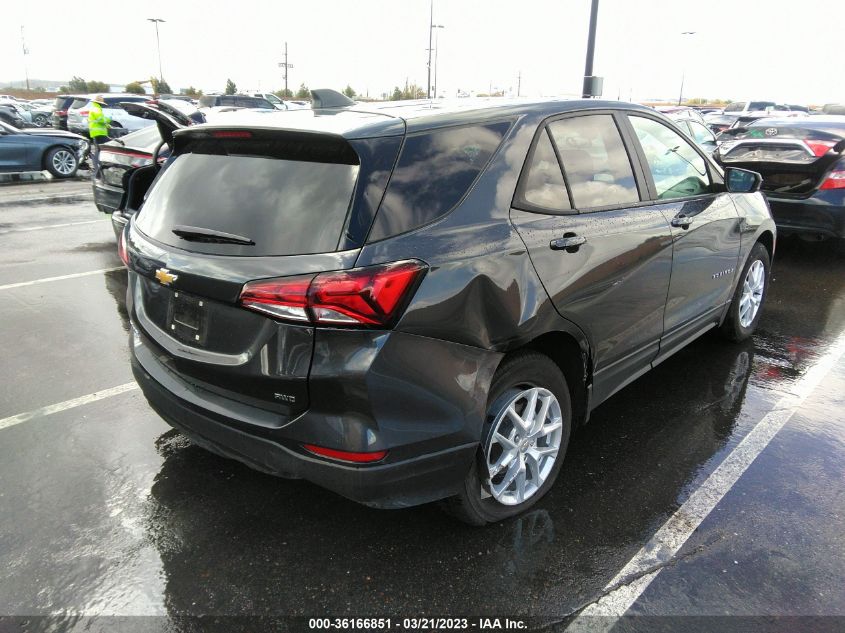 2022 CHEVROLET EQUINOX LS VIN: 3GNAXSEV0NS238213