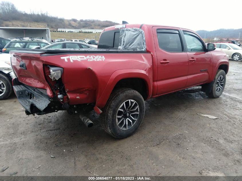 2022 TOYOTA TACOMA 4WD SR/SR5/TRD SPORT VIN: 3TMCZ5AN9NM528859