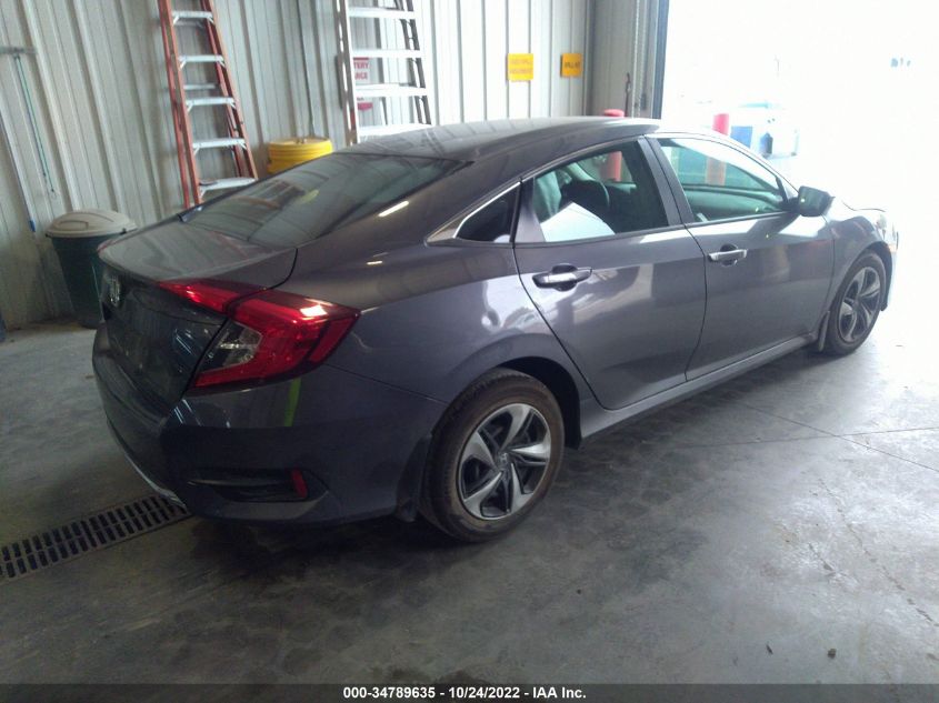 2021 HONDA CIVIC SEDAN LX VIN: 2HGFC2F69MH509743
