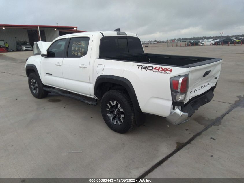 2022 TOYOTA TACOMA 4WD SR/SR5/TRD SPORT VIN: 3TMCZ5AN3NM523124