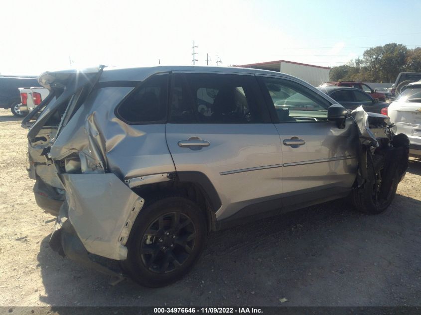 2022 TOYOTA RAV4 LE VIN: 2T3H1RFVXNC188313
