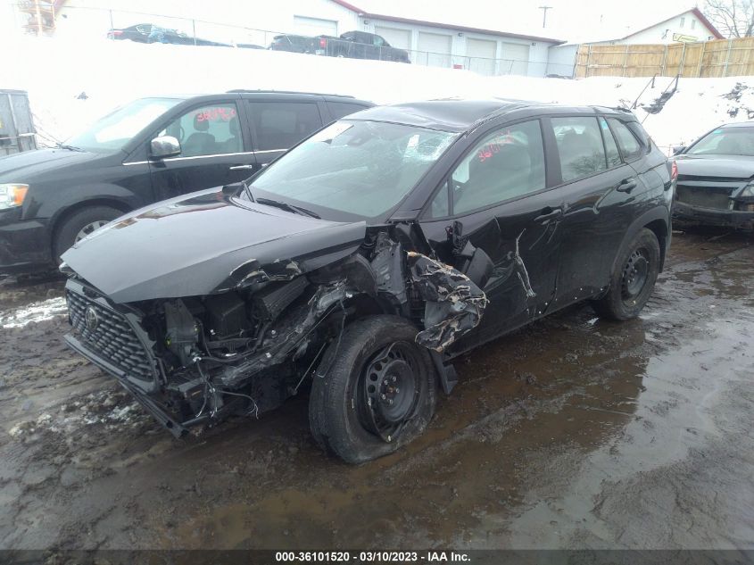 2022 TOYOTA COROLLA CROSS L VIN: 7MUAAABG5NV017095