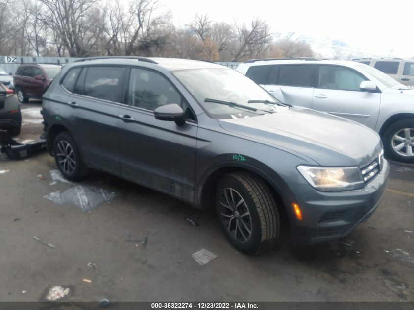 2021 VOLKSWAGEN TIGUAN S VIN: 3VV0B7AX6MM119125