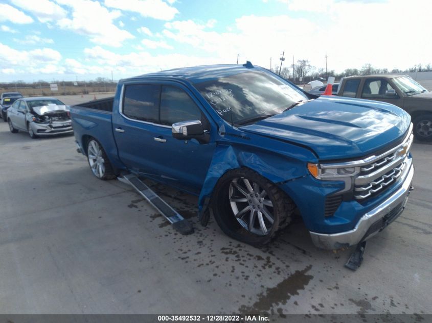 2022 CHEVROLET SILVERADO 1500 LTZ VIN: 3GCUDGEL3NG542147