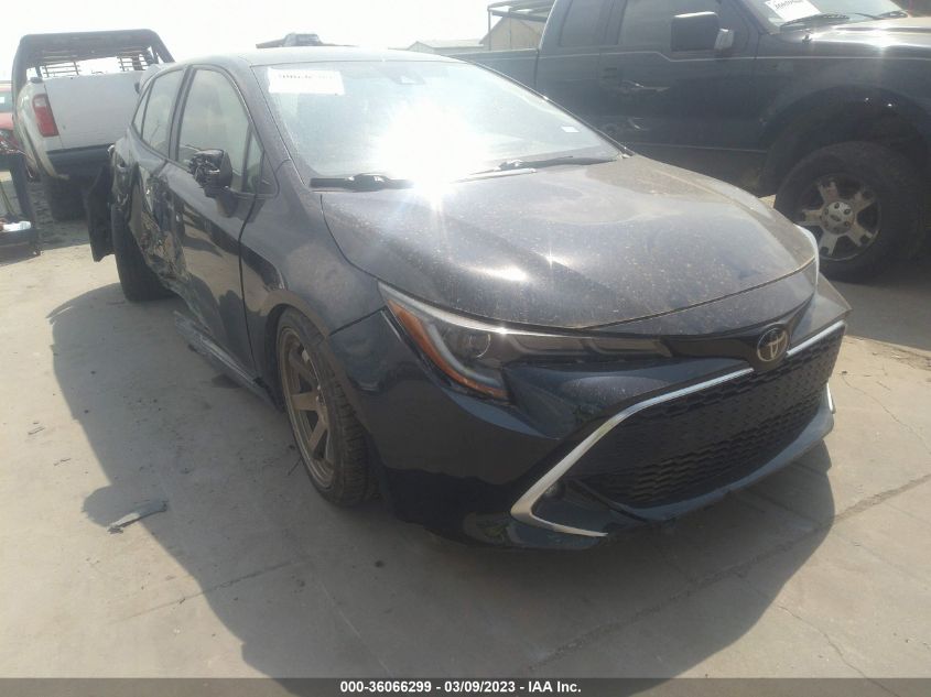 2022 TOYOTA COROLLA HATCHBACK XSE VIN: JTNA4MBE2N3169267