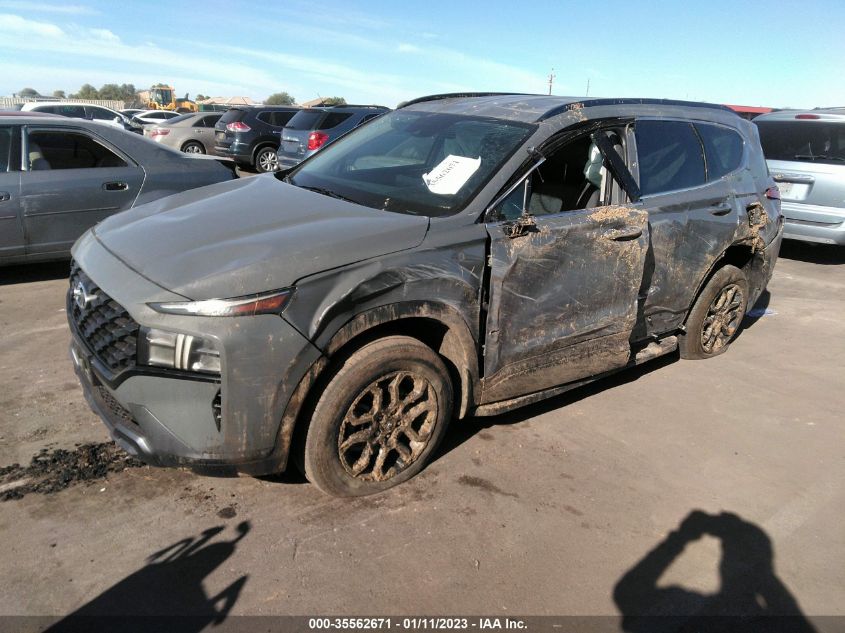 2022 HYUNDAI SANTA FE XRT VIN: 5NMS6DAJ8NH405813