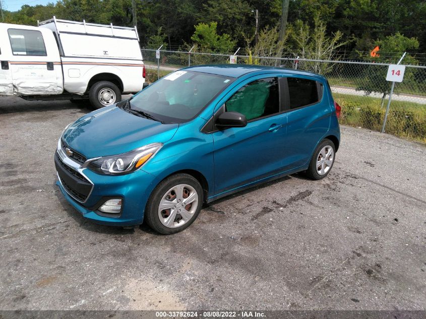 2020 CHEVROLET SPARK LS VIN: KL8CA6SA1LC408506