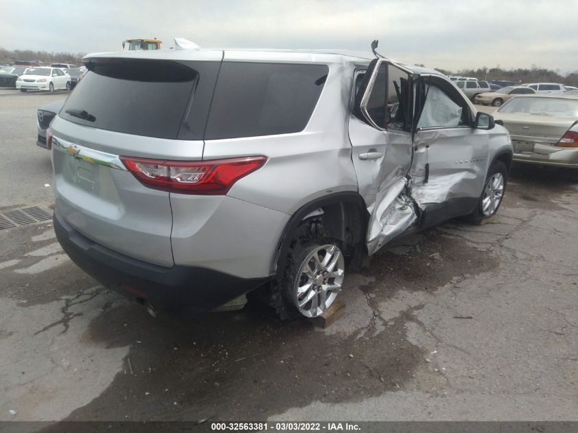 2021 CHEVROLET TRAVERSE LS VIN: 1GNERFKW0MJ113387
