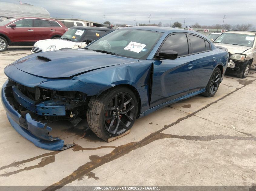 2021 DODGE CHARGER R/T VIN: 2C3CDXCT6MH574916