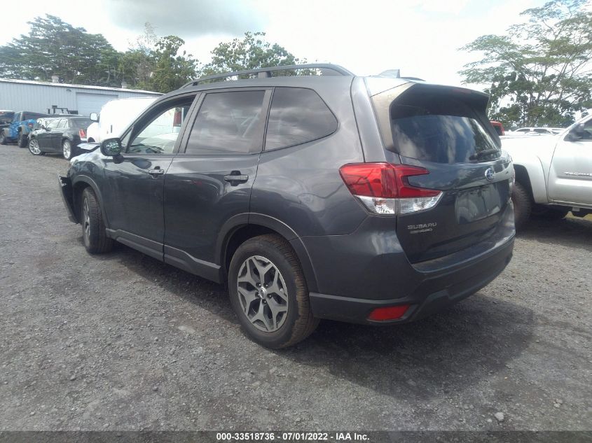 2020 SUBARU FORESTER PREMIUM VIN: JF2SKAGC5LH477460