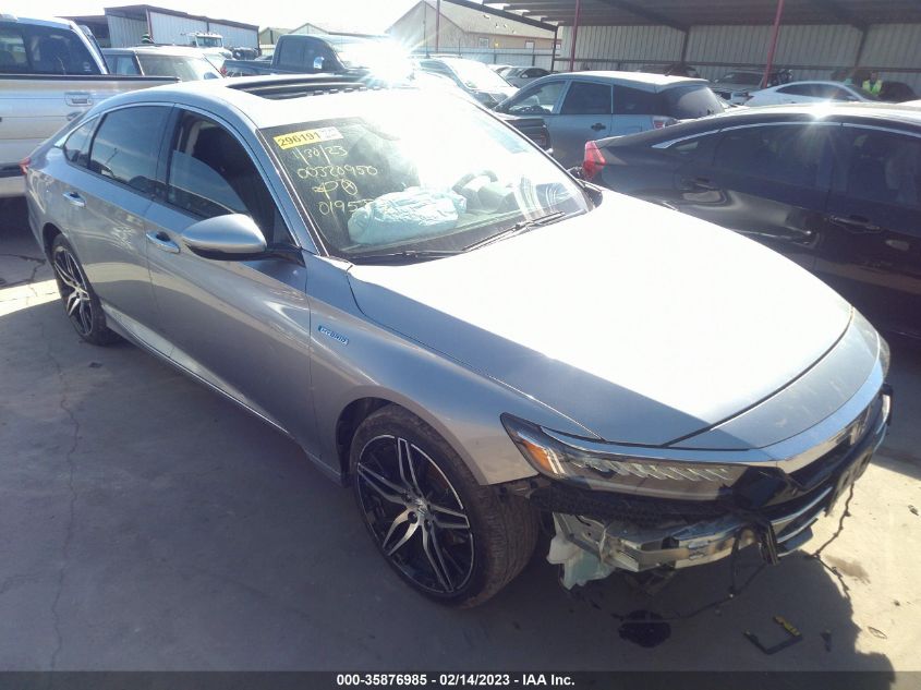 2022 HONDA ACCORD HYBRID TOURING VIN: 1HGCV3F97NA019587