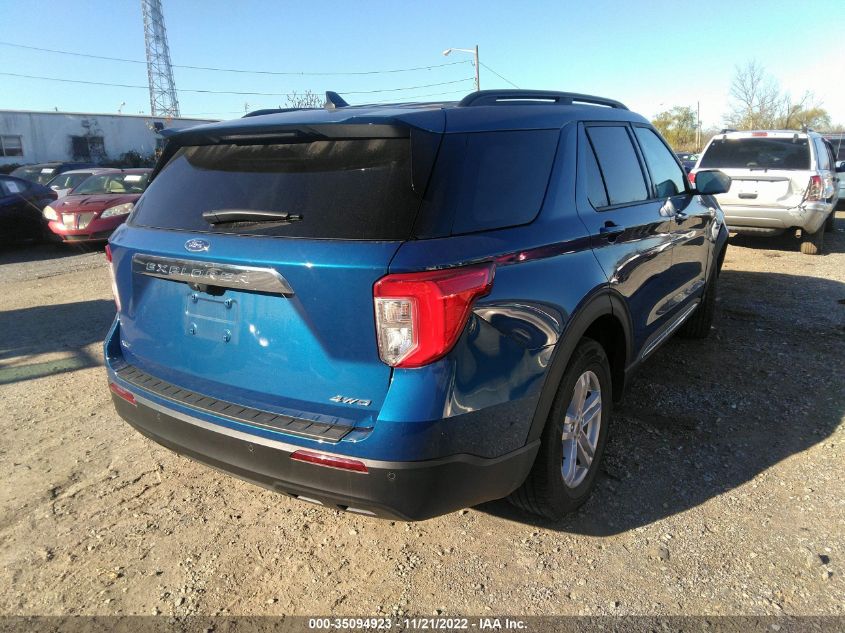 2021 FORD EXPLORER XLT VIN: 1FMSK8DH0MGA55106