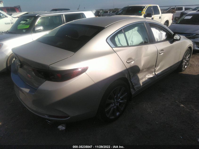 2022 MAZDA MAZDA3 SEDAN SELECT VIN: 3MZBPABL9NM313759
