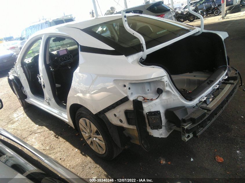 2022 NISSAN SENTRA S VIN: 3N1AB8BVXNY213253