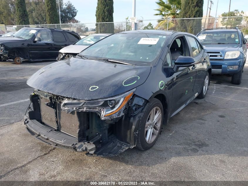 2021 TOYOTA COROLLA HATCHBACK SE/XSE/NIGHTSHADE VIN: JTND4MBE7M3133358