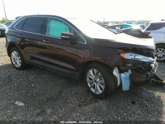 2022 FORD EDGE TITANIUM VIN: 2FMPK4K90NBA39930