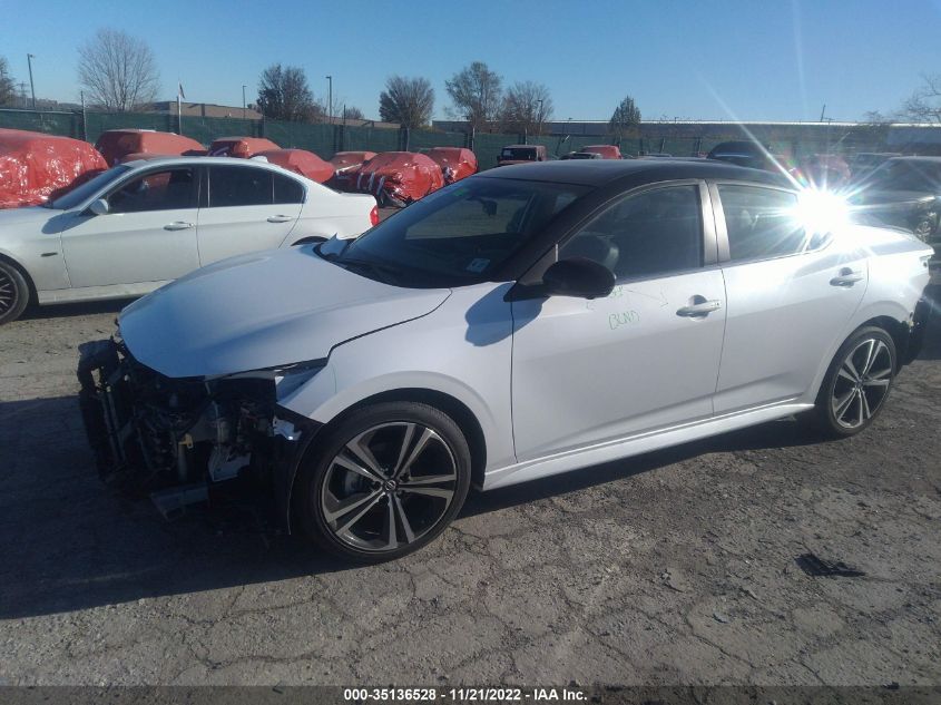 2022 NISSAN SENTRA SR VIN: 3N1AB8DV2NY258703