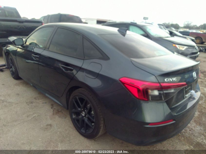 2023 HONDA CIVIC SEDAN SPORT VIN: 2HGFE2F52PH502641