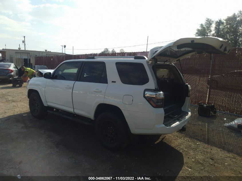 2021 TOYOTA 4RUNNER SR5 VIN: JTEEU5JR5M5231243