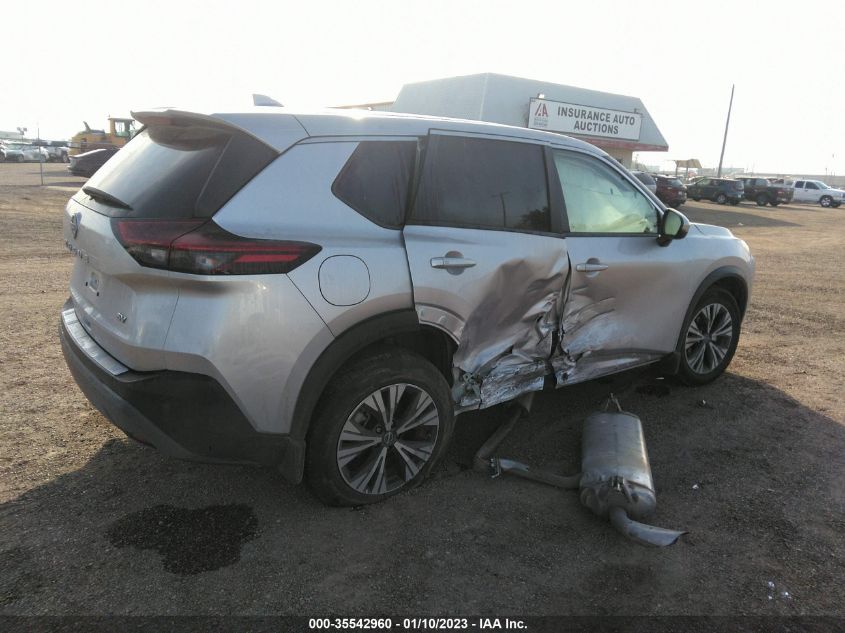 2022 NISSAN ROGUE SV VIN: 5N1BT3BA1NC693623