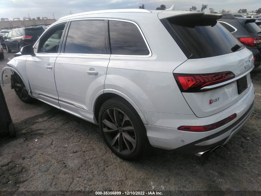 2022 AUDI SQ7 PREMIUM PLUS VIN: WA1AWBF76ND000596