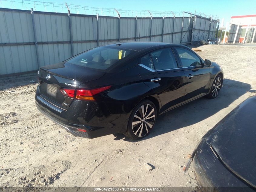 2021 NISSAN ALTIMA 2.5 PLATINUM VIN: 1N4BL4FW3MN328031