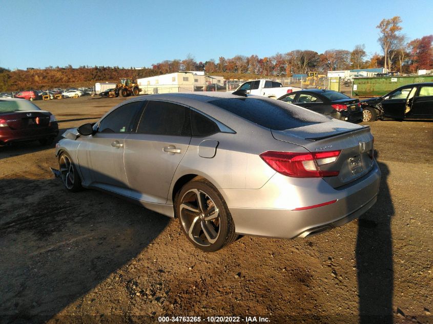 2021 HONDA ACCORD SEDAN SPORT SE VIN: 1HGCV1F48MA062651