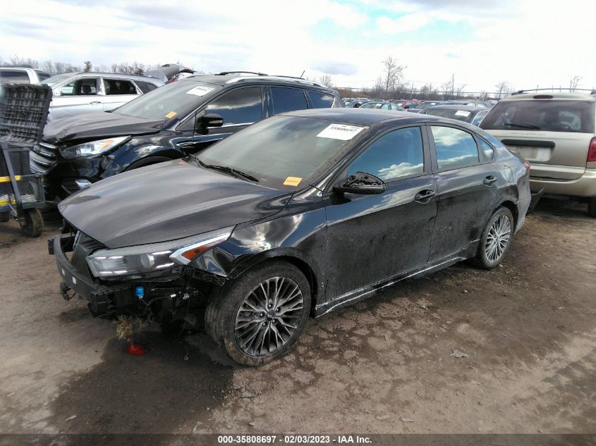2022 KIA FORTE GT-LINE VIN: 3KPF54AD0NE451187