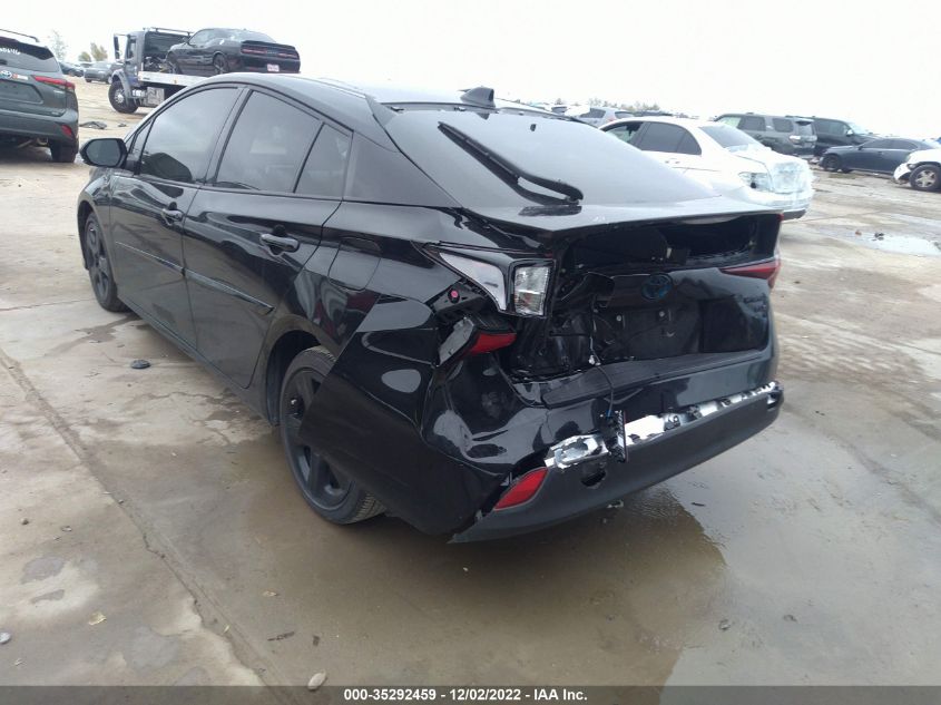 2022 TOYOTA PRIUS L VIN: JTDKAMFU8N3172841