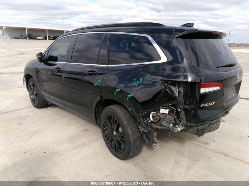 2021 HONDA PILOT SPECIAL EDITION VIN: 5FNYF5H27MB000024