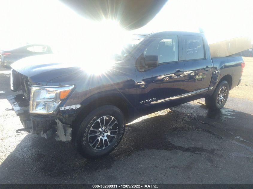 2022 NISSAN TITAN SV VIN: 1N6AA1EC5NN104081