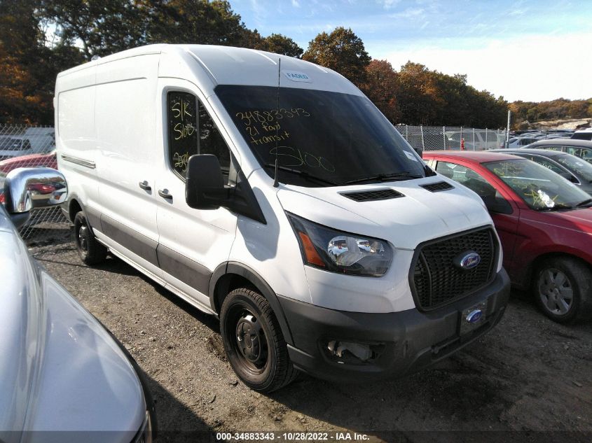 2021 FORD TRANSIT CARGO VAN VIN: 1FTBR1C89MKA87798