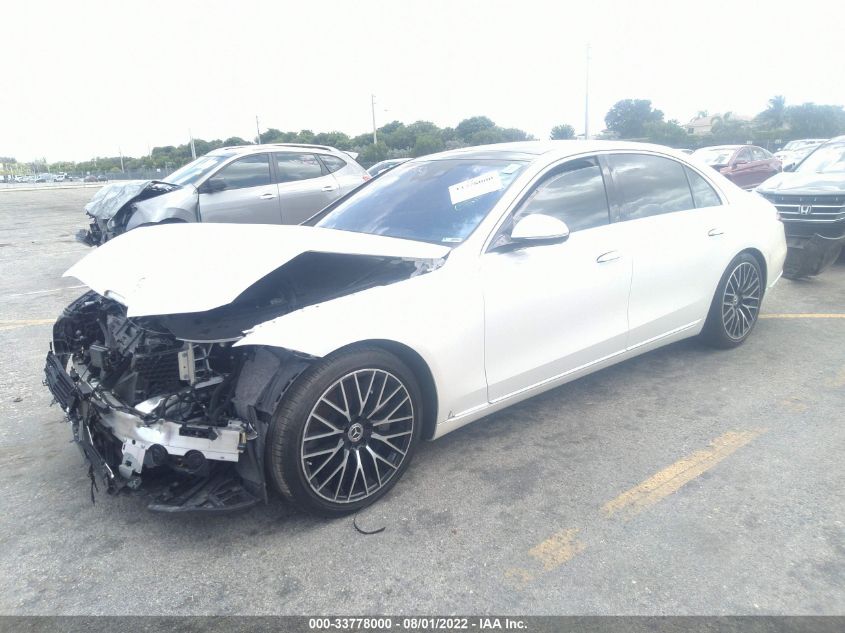 2021 MERCEDES-BENZ S-CLASS S 580 VIN: W1K6G7GB5MA024712
