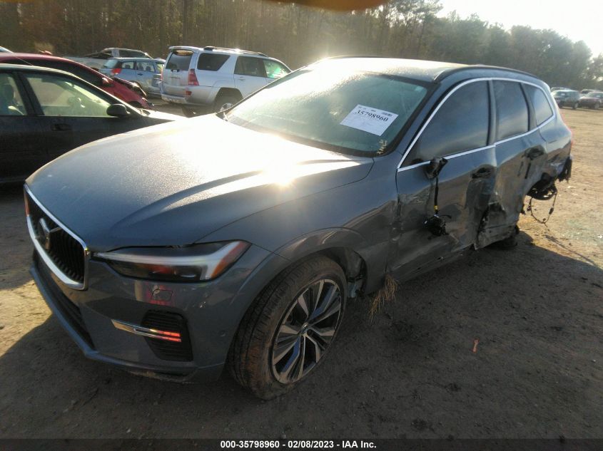 2022 VOLVO XC60 MOMENTUM VIN: YV4L12DK1N1002744