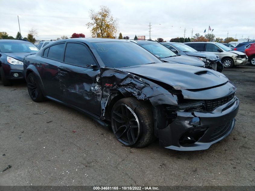 2021 DODGE CHARGER SCAT PACK WIDEBODY VIN: 2C3CDXGJ1MH589736