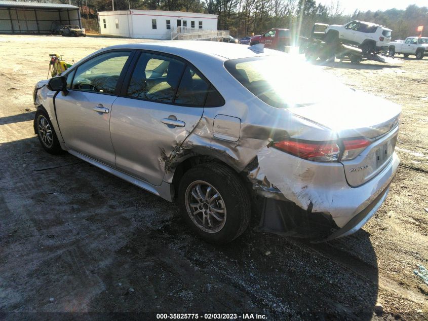 2022 TOYOTA COROLLA HYBRID LE VIN: JTDEAMDE7NJ043364