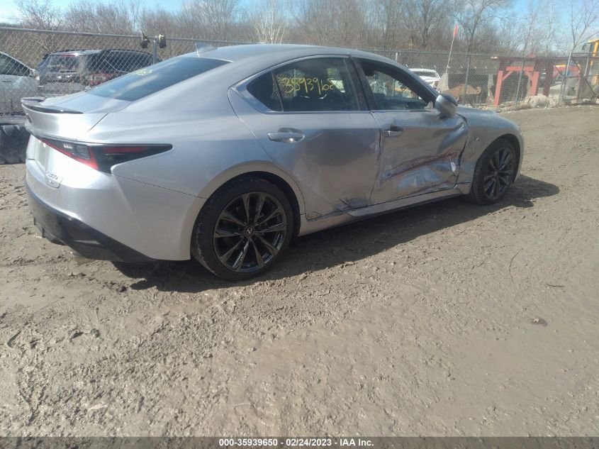 2022 LEXUS IS IS 350 F SPORT VIN: JTHGZ1E21N5023879