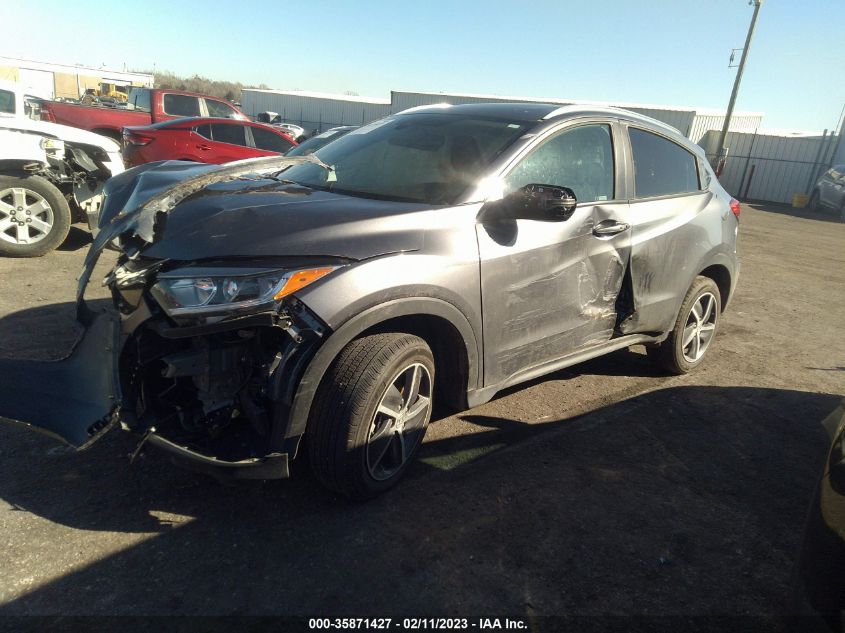 2022 HONDA HR-V EX VIN: 3CZRU5H56NM712441