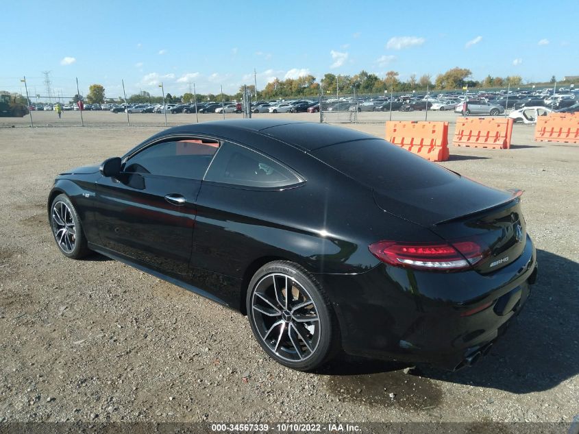 2021 MERCEDES-BENZ C-CLASS AMG C 43 VIN: W1KWJ6EB5MG077163